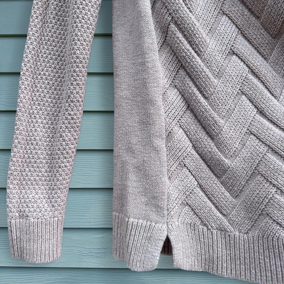 Sonoma Women's Taupe Chevron Sweater - Picture 3 of 4